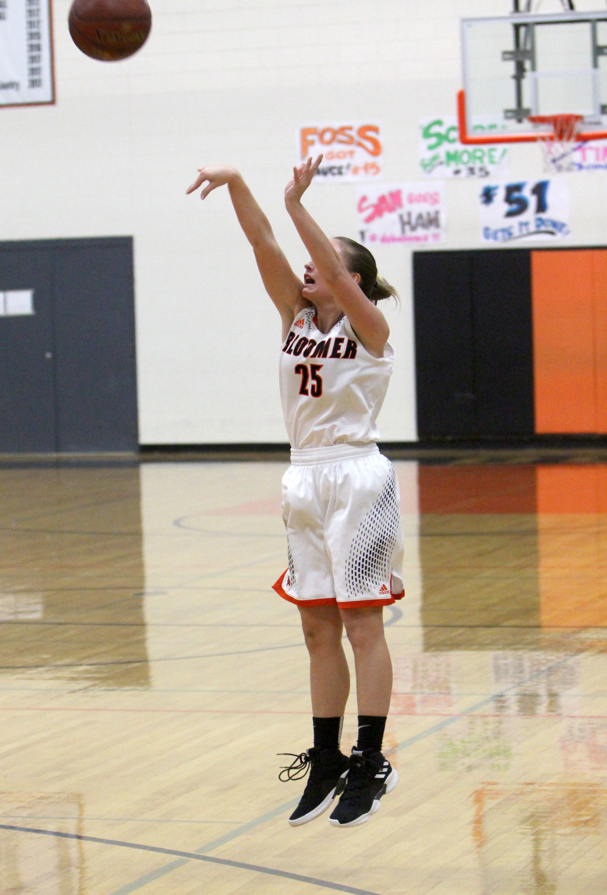 Spooner at Bloomer girls basketball 12-11-18
